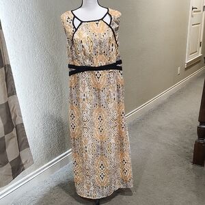 Cassee's Black and White Dress